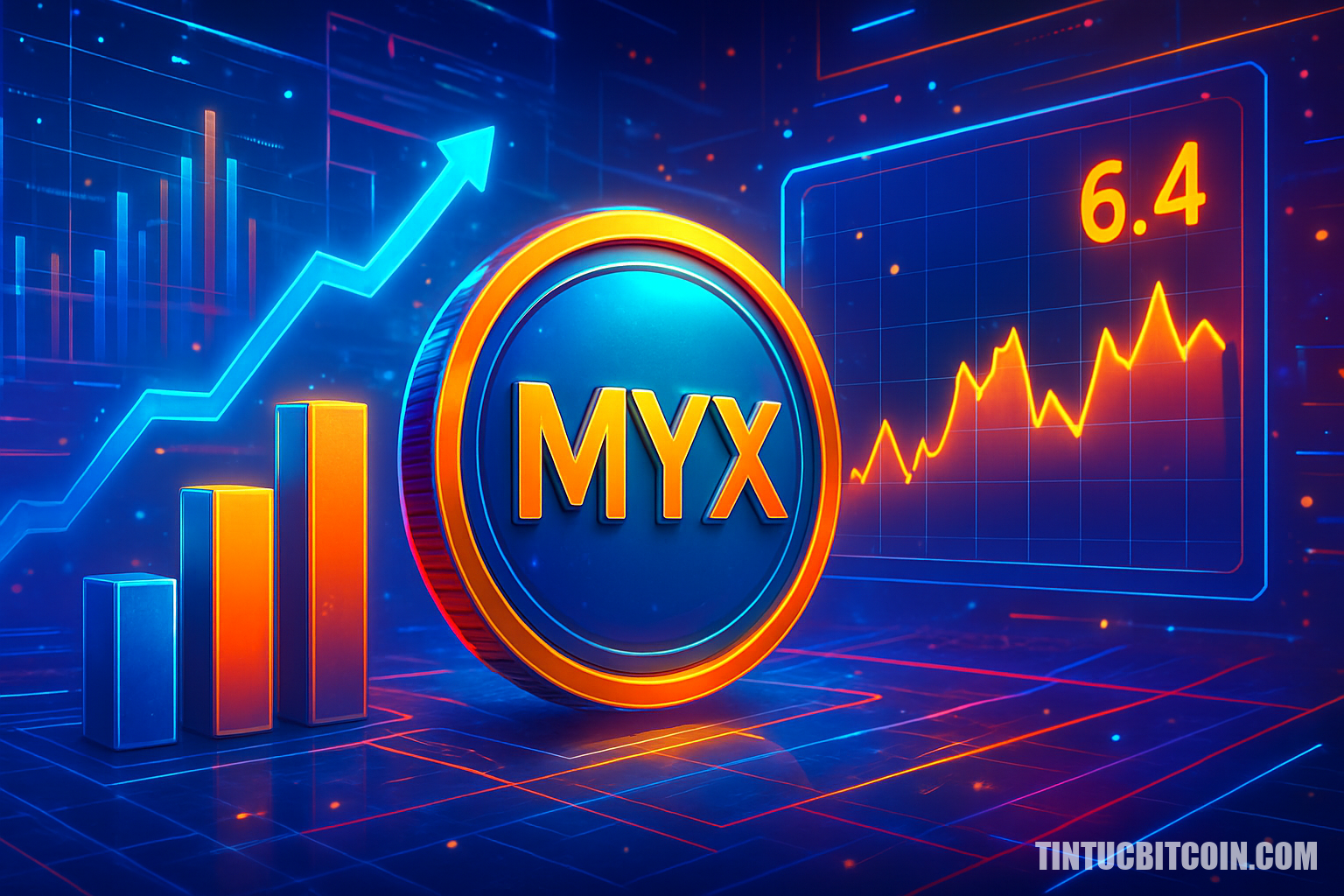 MYX Finance quét thanh khoản giữ vững, giá vẫn bị chặn 6,4 USD?