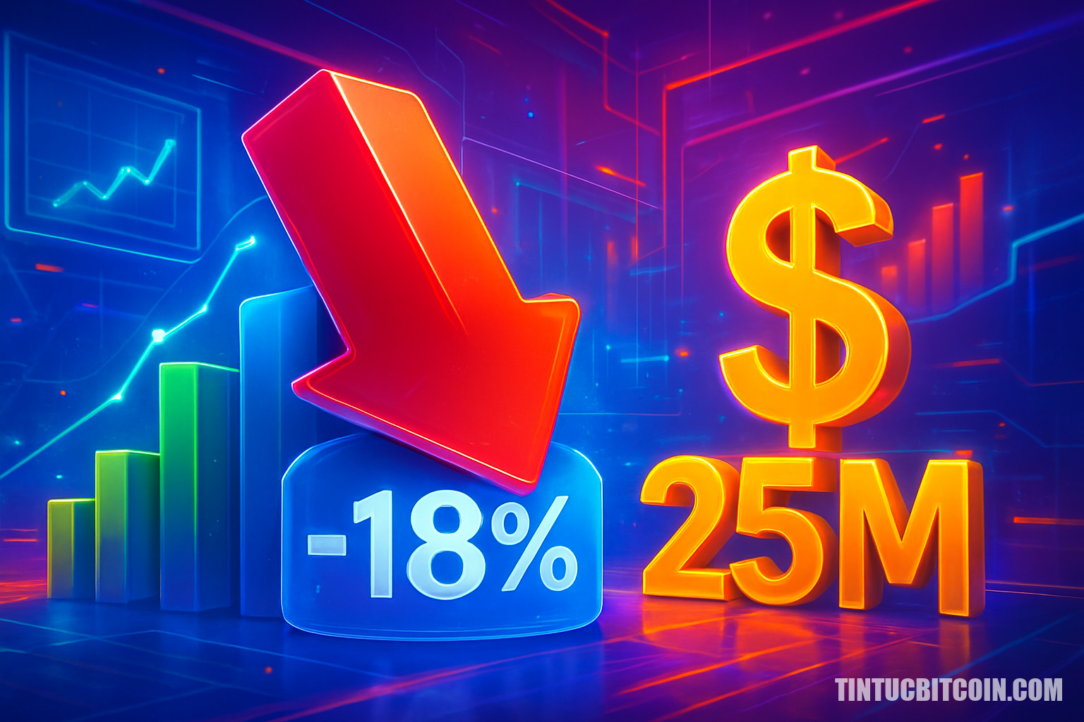 MYX giảm 18% khi OI tăng lên 25 triệu USD, sắp siết short?