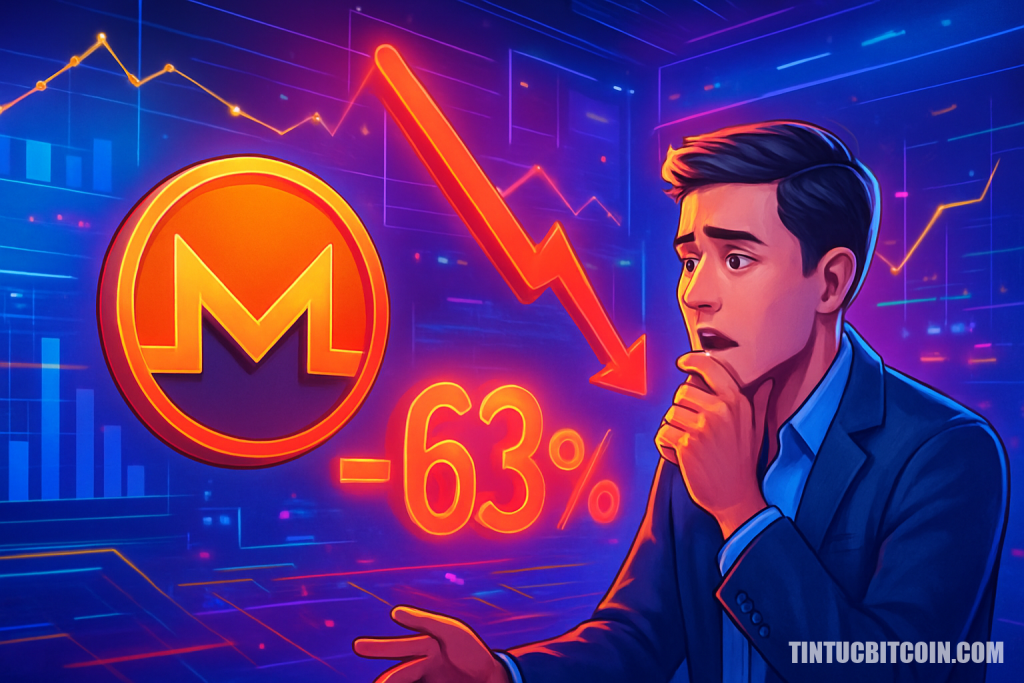 Nhà đầu tư Monero chứng kiến XMR lao dốc 63% sau FOMO, tiếp theo là gì?