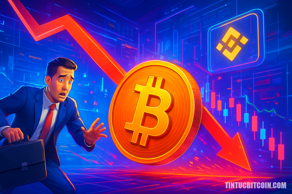 Nhà đầu tư bán tháo khiến Bitcoin giảm mạnh, không phải Binance