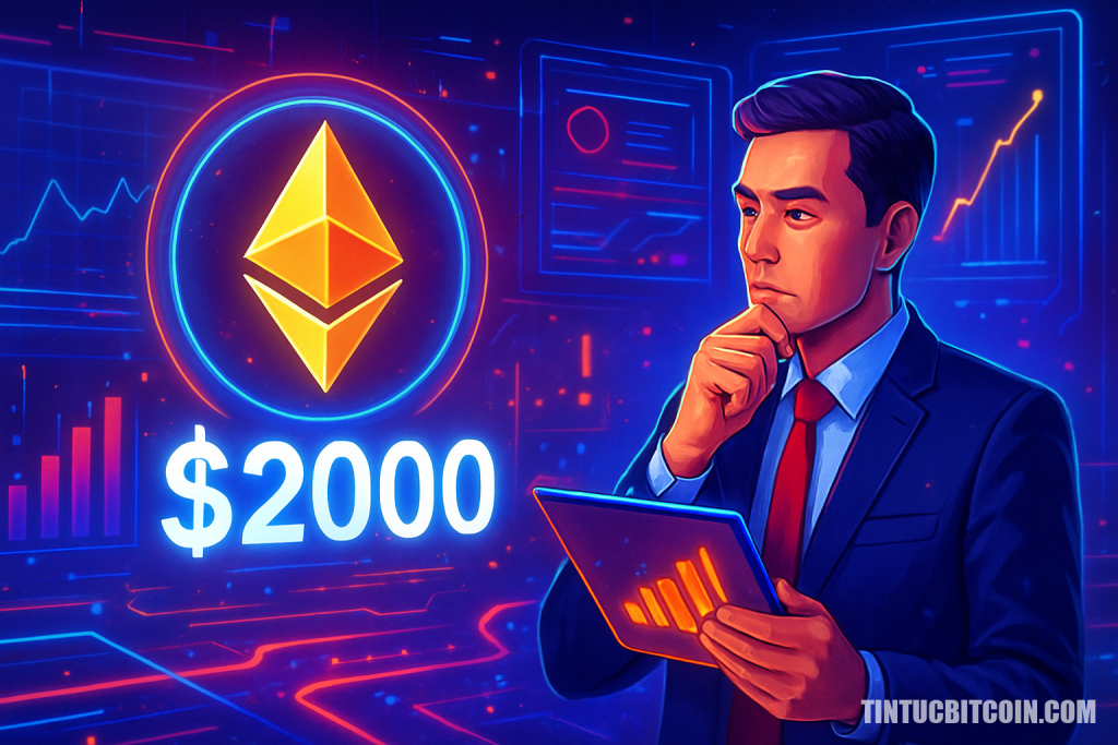 Nhà đầu tư đánh giá ETH ở mốc 2.000 USD: bứt phá hay bẫy tăng?