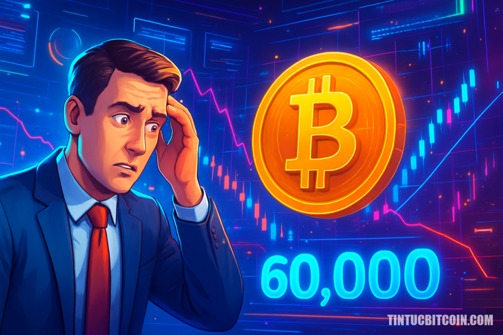 Nhà đầu tư lo ngại: Bitcoin có giữ được mốc 60.000 USD?