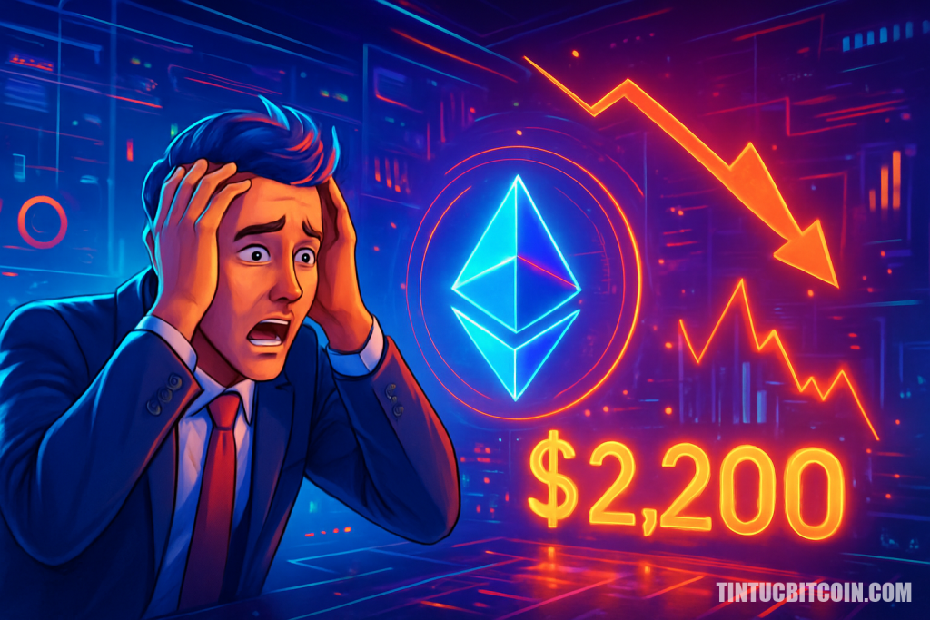 Nhà đầu tư lo sợ cực độ, Ethereum rơi về 2.200 USD: mốc quyết định xu hướng tăng tiếp theo?缩略图 Nhà đầu tư lo sợ cực độ, Ethereum rơi về 2.200 USD: mốc quyết định xu hướng tăng tiếp theo?