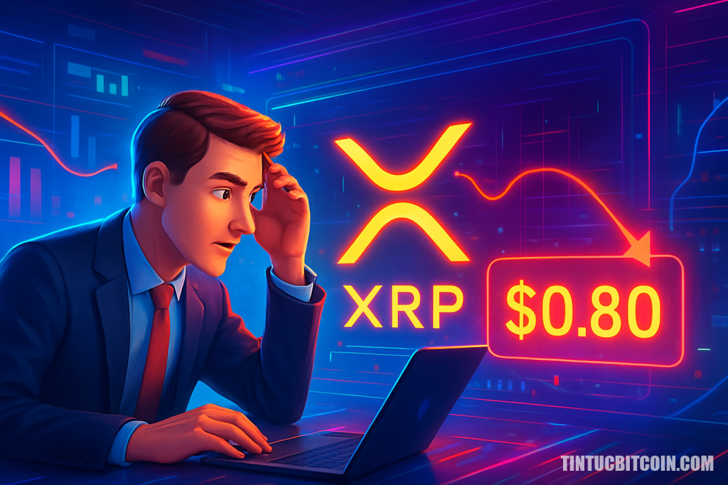 Nhà đầu tư theo dõi tín hiệu: XRP có giảm về 0,80 USD?