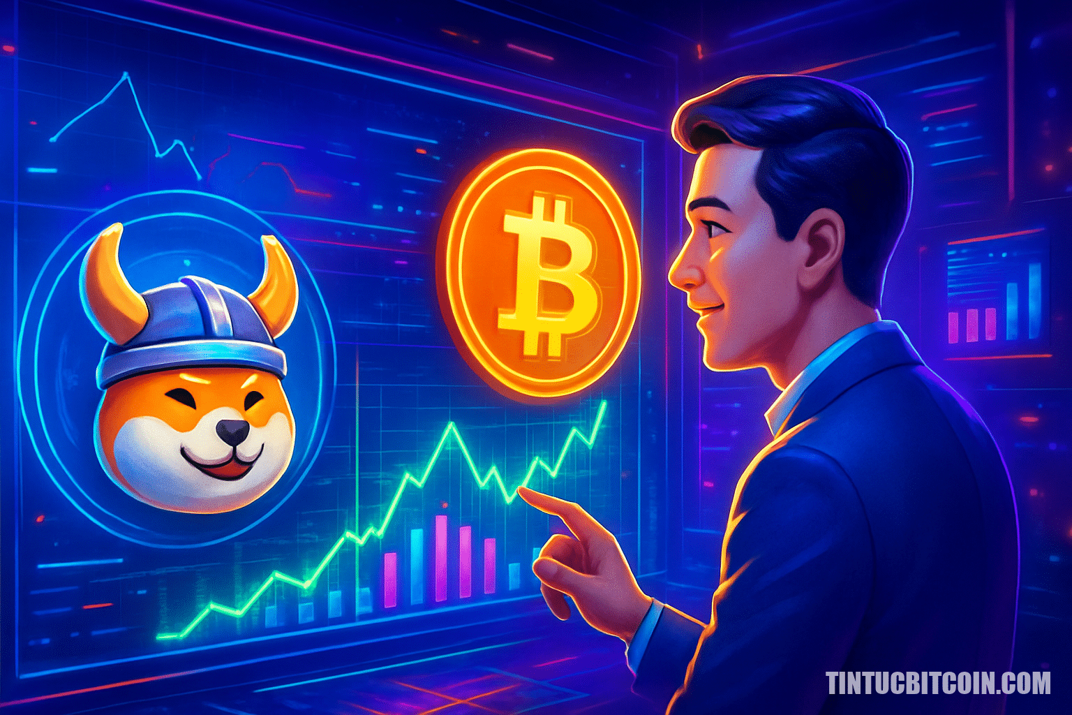 Nhà giao dịch có nên theo dõi FLOKI để dự báo giá Bitcoin?