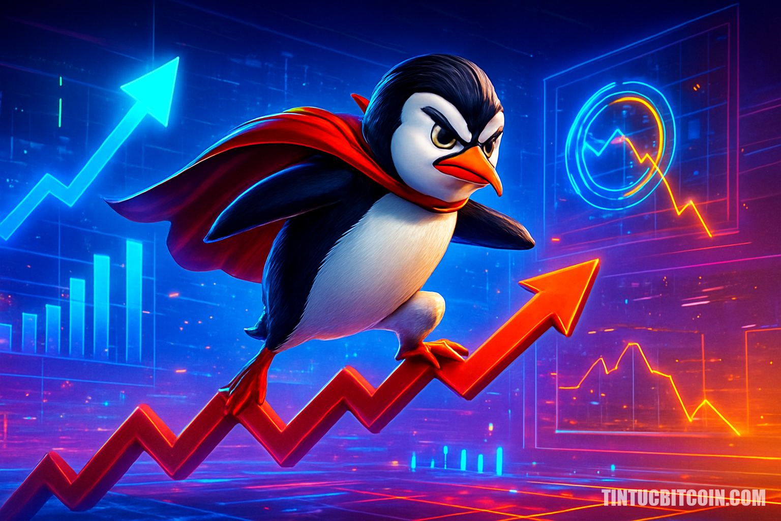 Nietzschean Penguin lập đỉnh rồi lao dốc, khan hiếm không cứu phe mua