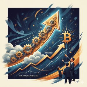 Chỉ số PMI sản xuất ISM đạt mức cao nhất trong 40 tháng: Các nhà phân tích cho rằng BTC có thể hưởng lợi