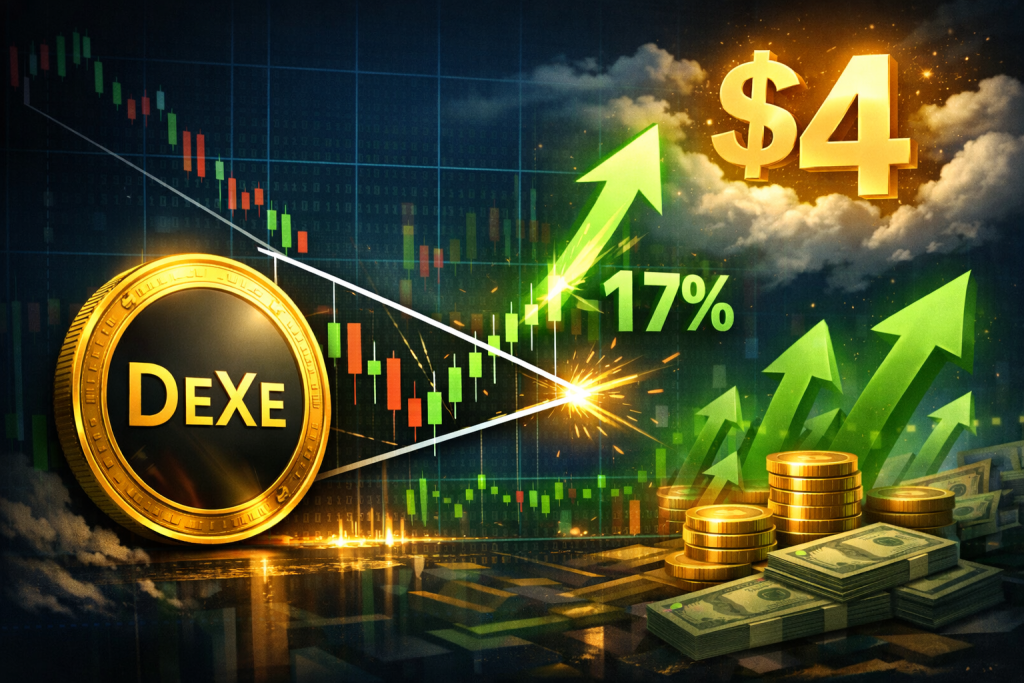 DeXe tăng vọt 17% sau khi phá vỡ mô hình nêm – Liệu 4 đô la có phải là mục tiêu tiếp theo?缩略图 DeXe tăng vọt 17% sau khi phá vỡ mô hình nêm – Liệu 4 đô la có phải là mục tiêu tiếp theo?