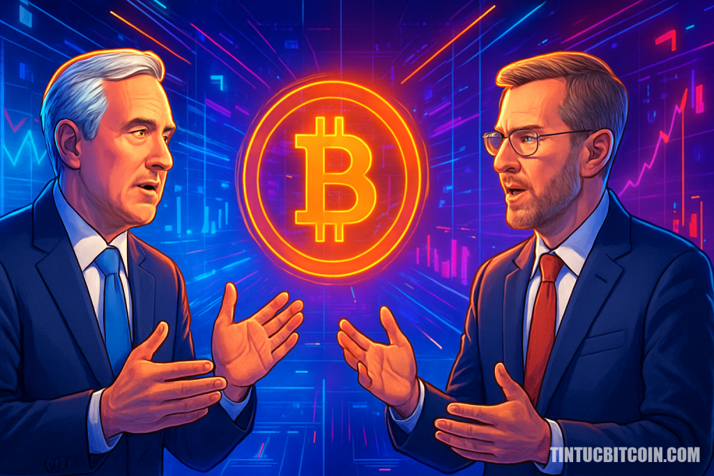 Schiff tranh luận Saylor: cược Bitcoin của Strategy có nứt vỡ?