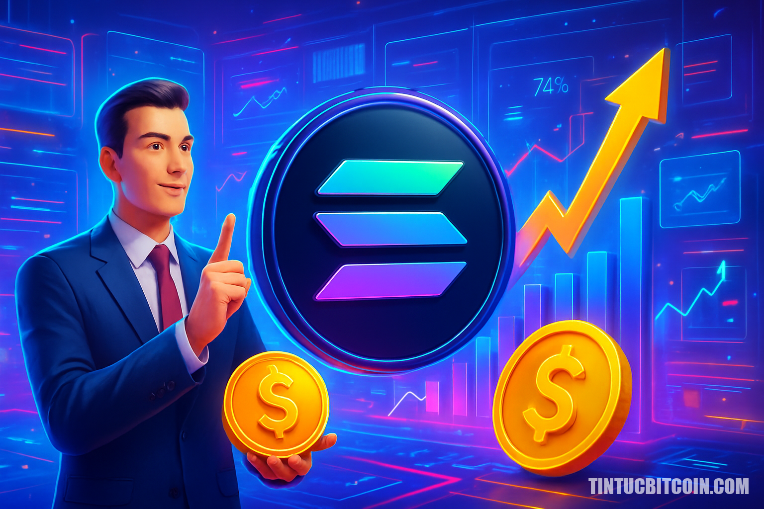 Solana dẫn đầu doanh thu DApp: kiếm tiền hiệu quả hút tổ chức?