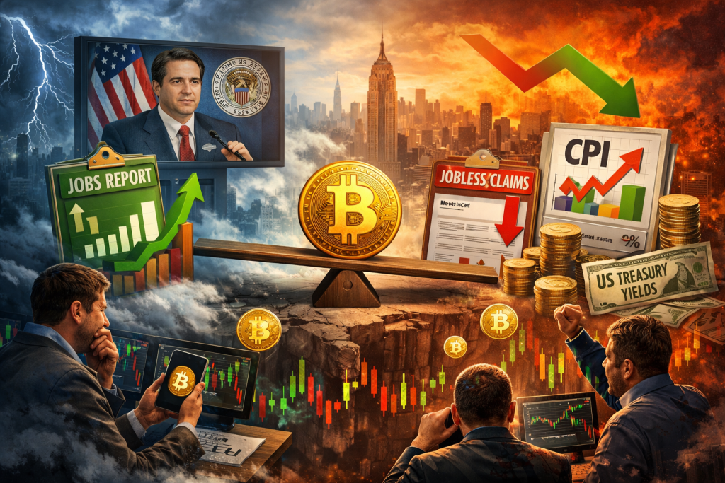 4 sự kiện kinh tế Mỹ có thể tác động đến Bitcoin trong tuần này khi thị trường theo dõi Fed