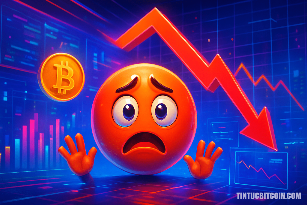 Tâm lý thị trường tiền số lao dốc xuống mức sợ hãi cực độ