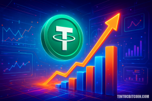 Tether tăng trưởng dù thị trường tiền số thu hẹp trong Q4