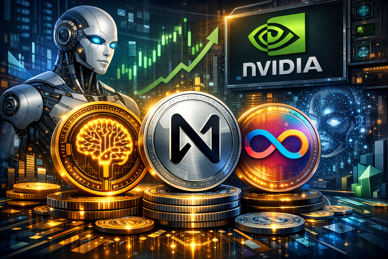 Tiền điện tử liên quan đến AI đáng chú ý khi Nvidia công bố báo cáo thu nhập hàng quý