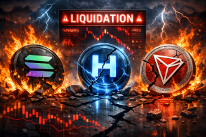 3 Altcoin đối mặt với nguy cơ thanh lý lớn trong tuần đầu tiên của tháng Hai