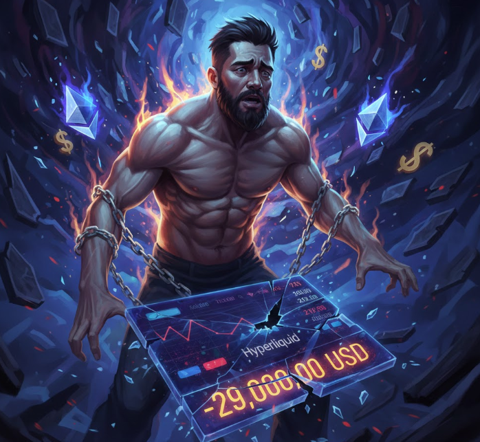 Machi Big Brother bị thanh lý vị thế ETH 25x trên Hyperliquid, nâng tổng lỗ lên 29 triệu USD