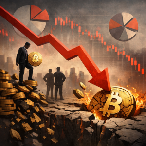 Tỷ lệ nắm giữ Bitcoin của các nhà đầu tư lớn chạm mức thấp nhất trong 9 tháng do giá giảm