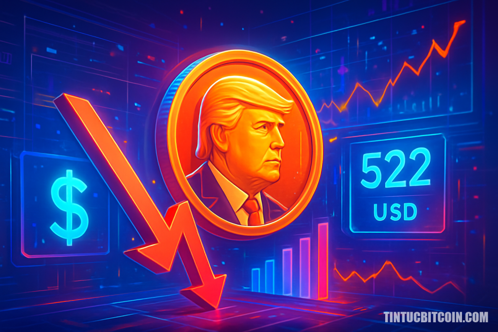 Vì sao TRUMP token vẫn giảm dù giao dịch đạt 522 triệu USD?缩略图 Vì sao TRUMP token vẫn giảm dù giao dịch đạt 522 triệu USD?