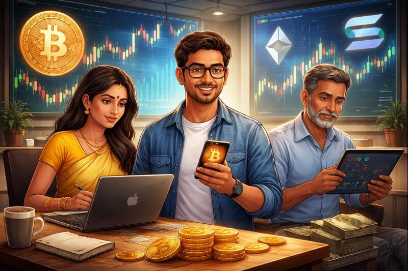 Nhà đầu tư Ấn Độ mua đáy Bitcoin, rời xa làn sóng memecoin