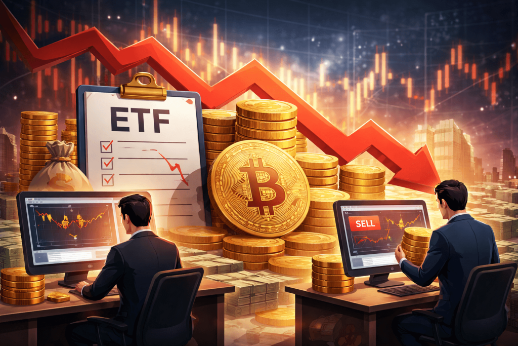 Nhà đầu tư tổ chức bán ròng 25.000 BTC qua ETF trong quý IV/2025