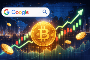 Lượng tìm kiếm “Bitcoin” trên Google tăng vọt khi giá rơi về mốc 60.000 USD