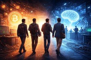 Crypto bước vào “vùng rủi ro 16 ngày” khi nhân sự cấp cao chuyển hướng sang AI