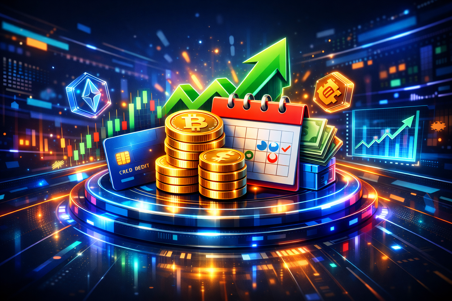 vay tiền trả góp theo tháng để đầu tư Crypto