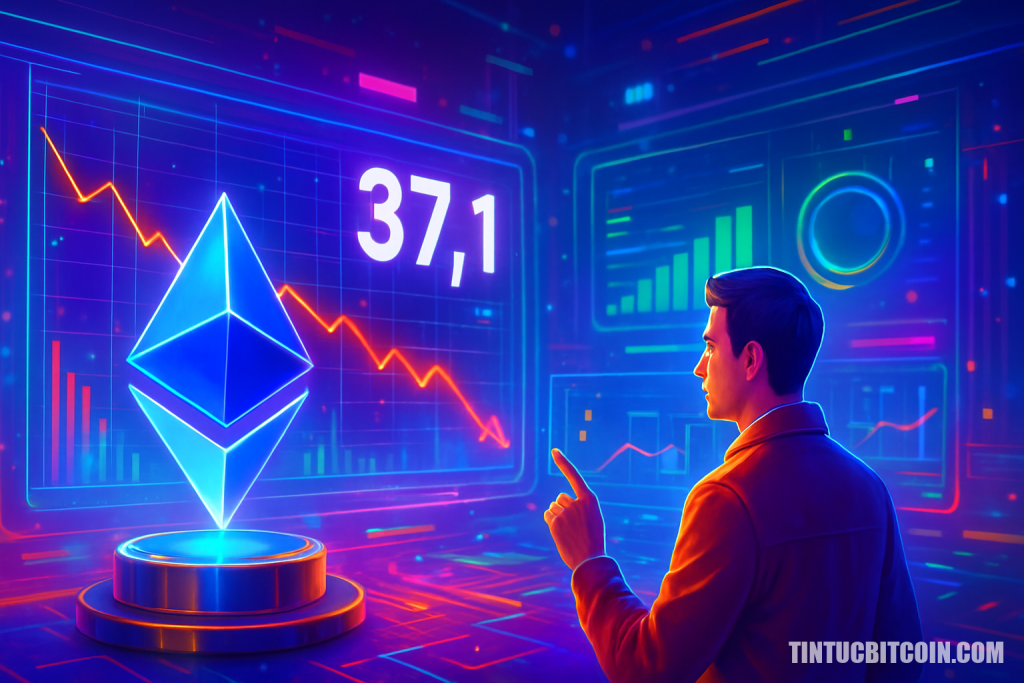 Nhà đầu tư stake 37,1 triệu ETH, giá Ethereum tạo đáy?
